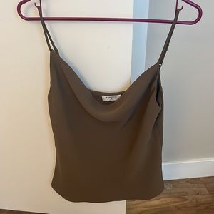 Aritzia cowl neck top size xs